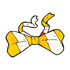 Cartoon Bow Tie N81