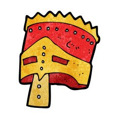 cartoon king's armor N8