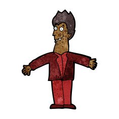 cartoon vampire man N78