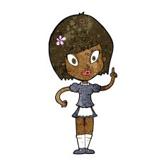 cartoon pretty maid N7