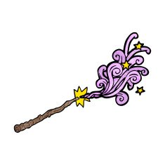 Cartoon Magic Wand N55