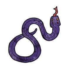 Cartoon Snake N164