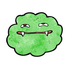 cartoon vampire cloud N4
