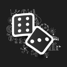 Drawing business formulas dice N8