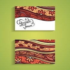 Vector Original Floral Banner