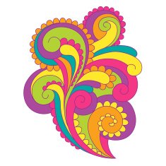 Bright vector ornament