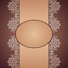 Vector Colored Floral Background Hand Drawn Texture N42