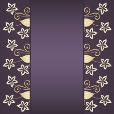 Vector Colored Floral Background Hand Drawn Texture N51