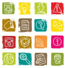 Internet and communication icons N2
