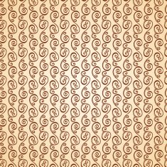 Seamless Ornate Pattern (Vector) Hand Drawn Texture N95