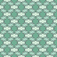 Seamless Ornate Pattern (Vector) Hand Drawn Texture N96