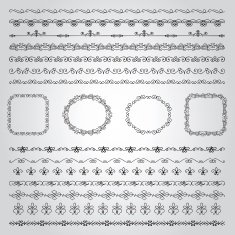 Hand Drawn Borders and Frames N2