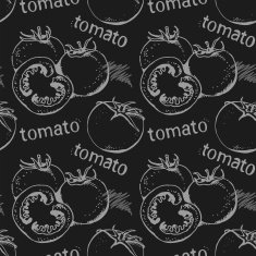 Tomato seamless pattern
