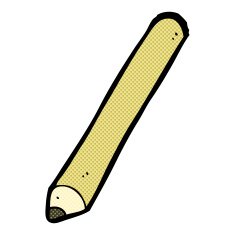comic cartoon pencil N11