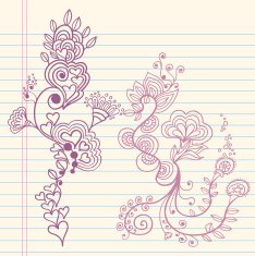 Groovy Henna Doodles