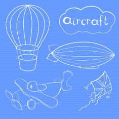 Aircrafts set