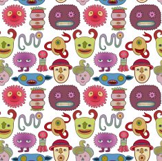 Monsters pattern N3
