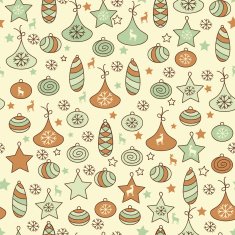 vector seamless Christmas pattern
