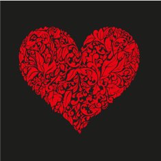Floral heart N2