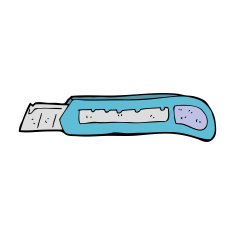 Cartoon Knife N28