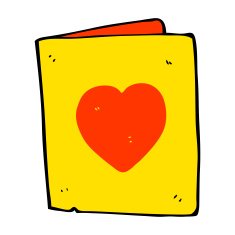 cartoon folded card N7