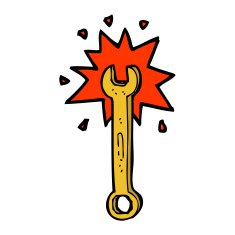 cartoon spanner N31