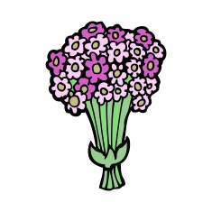 Cartoon Flowers N68