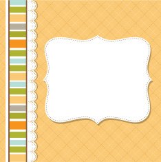 Cool template frame design for greeting card N45