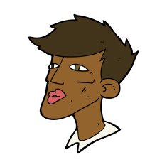 cartoon male model guy N8