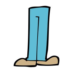 Cartoon Legs N68