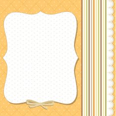 Cool template frame design for greeting card N54