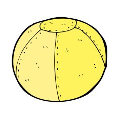 cartoon stitched football N4