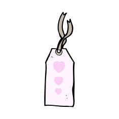cartoon luggage tag N31
