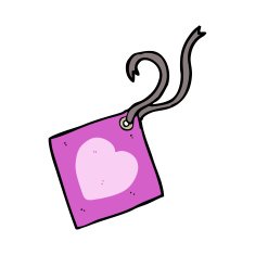 cartoon gift tag N13