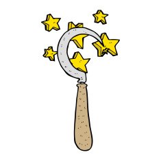 cartoon magic sickle N4