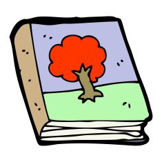 cartoon old picture book N5