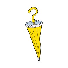 cartoon parasol N12