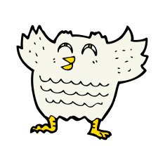 cartoon black bird N7