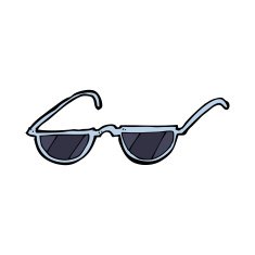 Cartoon Sunglasses N43