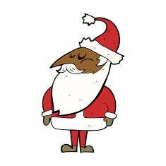 Cartoon Santa Claus N285
