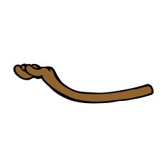 cartoon arm N124