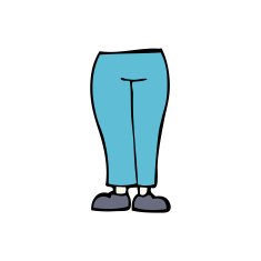 Cartoon Legs N70