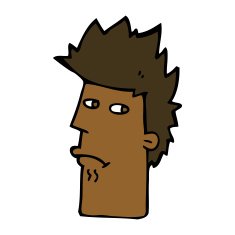 cartoon nervous expression N7