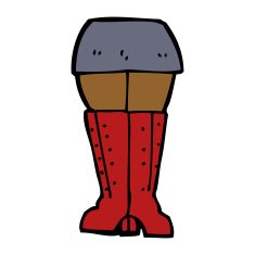 Cartoon Legs N71