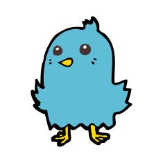 Cartoon Bird N293