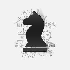 Drawing business formulas chess N4