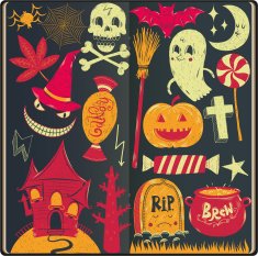 Halloween Doodles N8