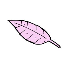 Cartoon Feather N40