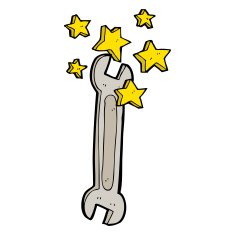 cartoon spanner N32
