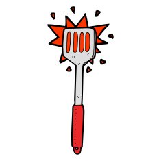 cartoon kitchen spatula N8